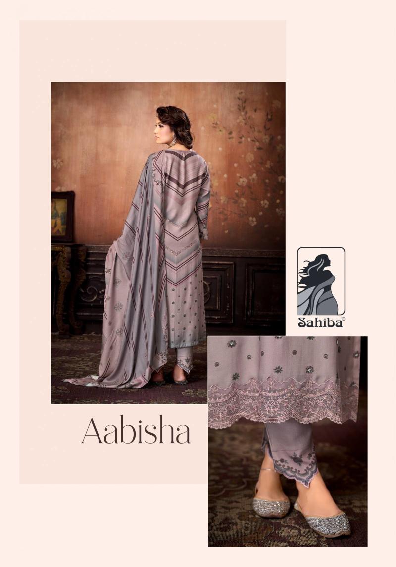 Sahiba Aabisha  Pakistani Salwar Kameez wholesale market