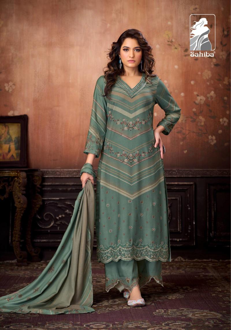 Sahiba Aabisha  Pakistani Salwar Kameez wholesale market