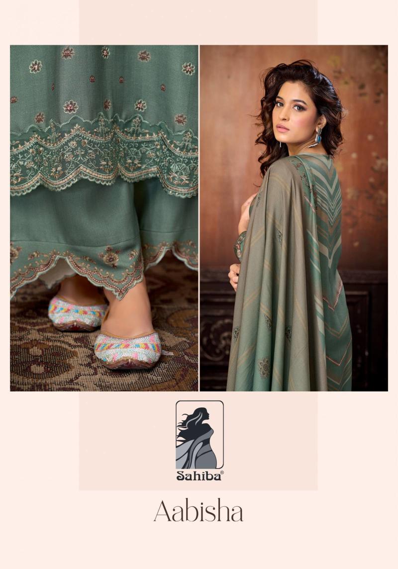 Sahiba Aabisha  Pakistani Salwar Kameez wholesale market