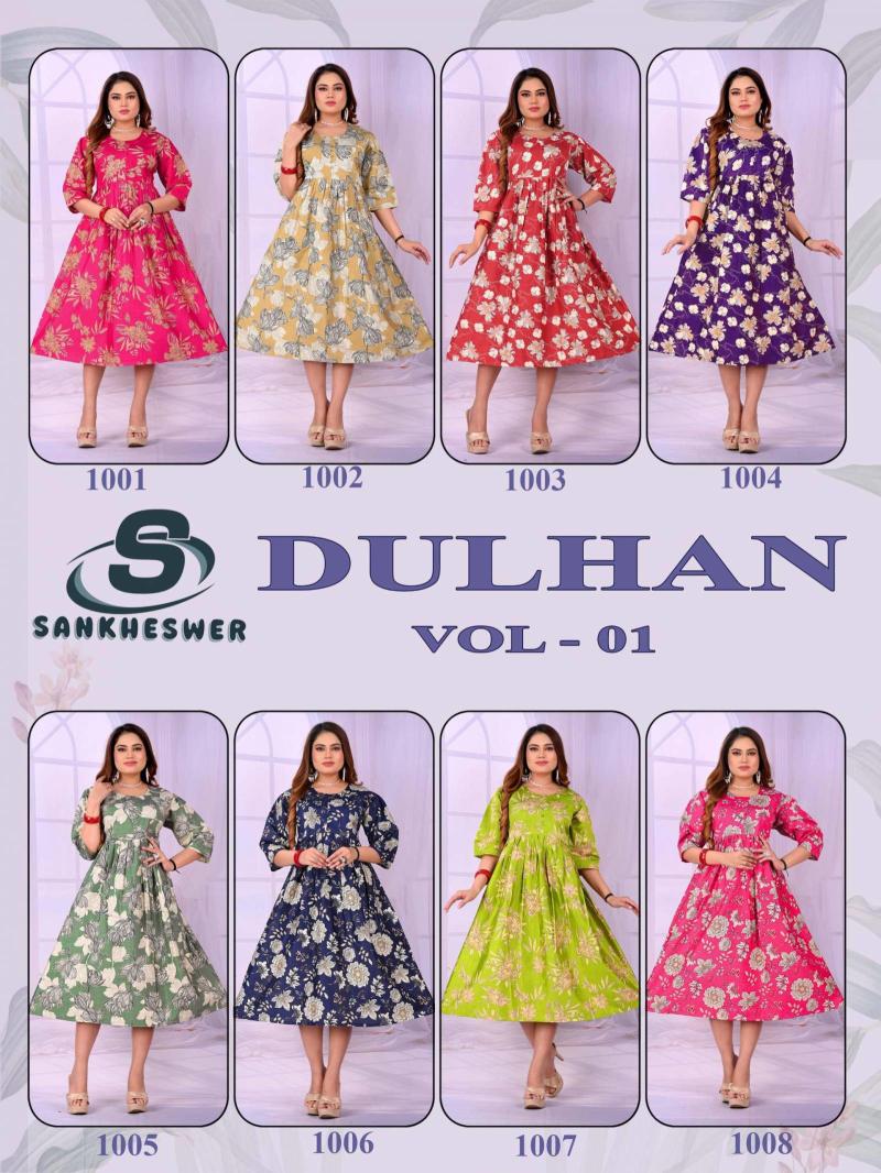 Sankheswer Dulhan Vol 1 Kurti wholesale online