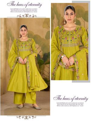 Shivay 3pcs anarkali Kurtis Wholesalers in Ahmedabad