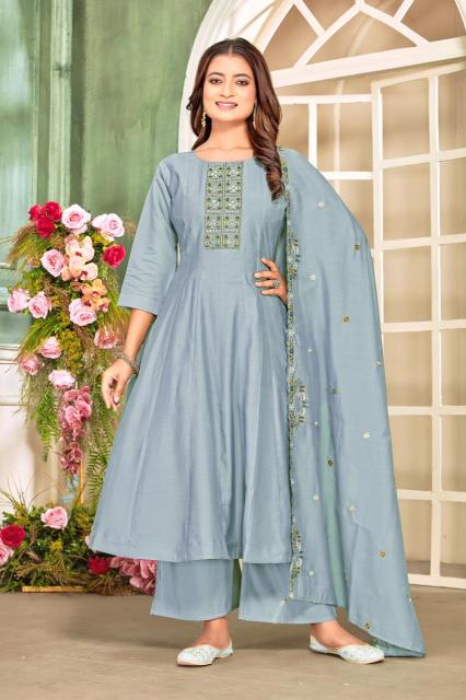 Shivay 3pcs Wholesale kurti market in Mumbai
