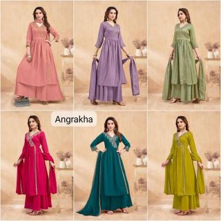 Shorya angrakha wholesale kurti shop in india
