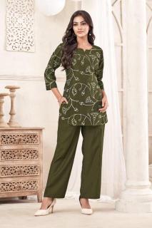 Shorya rangoli vol 2 coord set Kurti wholesale market in India