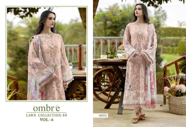 Shree fab ombre lawn collection vol 6 Bulk salwar kameez manufacturers