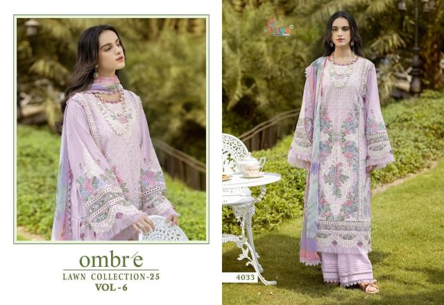 Shree fab ombre lawn collection vol 6 Bulk salwar kameez manufacturers