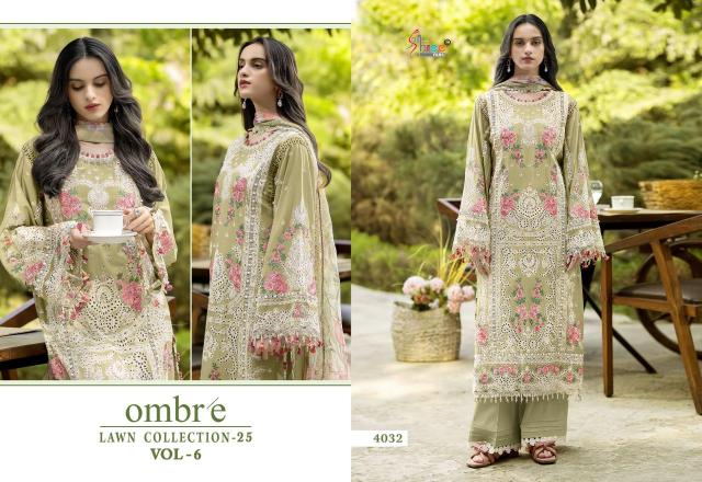 Shree fab ombre lawn collection vol 6 Bulk salwar kameez manufacturers