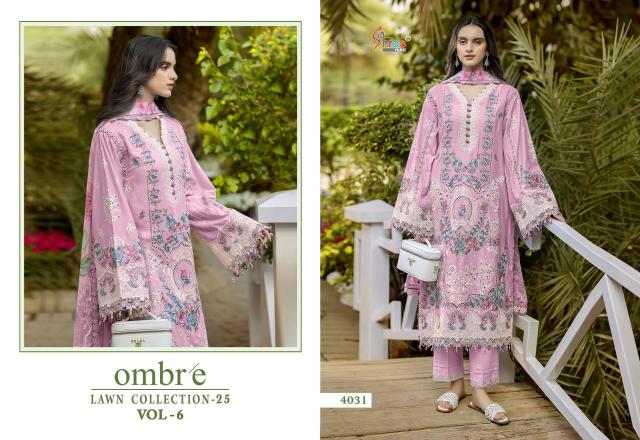 Shree fab ombre lawn collection vol 6 Bulk salwar kameez manufacturers