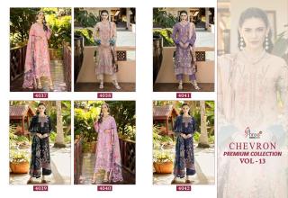 Shree fabs chevron premium collection vol 13 Wholesale dress materials online
