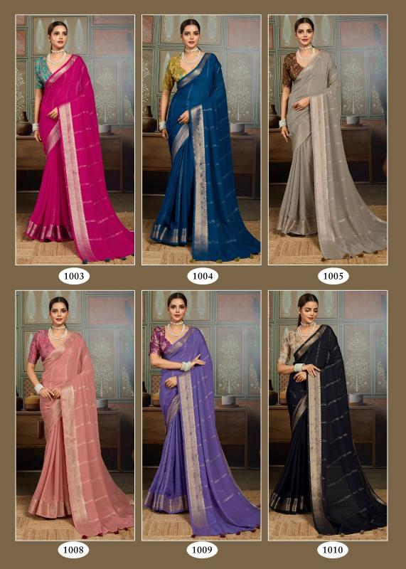 Sr Arnika Bamber Silk Saree wholesalers in Surat textile market