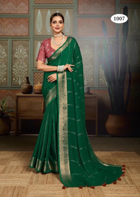 Sr Arnika Bamber Silk Saree wholesalers in Surat textile market