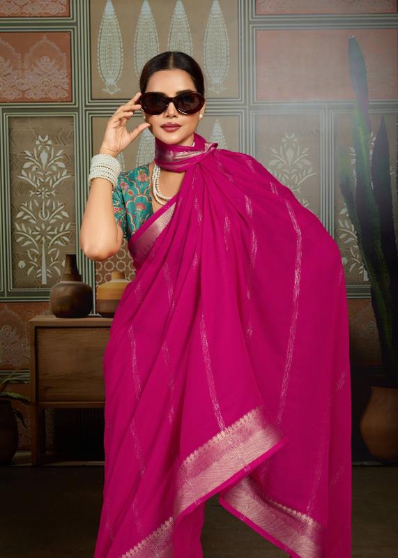 Sr Arnika Bamber Silk Saree wholesalers in Surat textile market