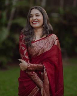 Triveni 6034 silk Saree distributors in mumbai