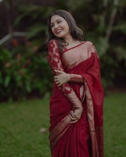 Triveni 6034 silk Saree distributors in mumbai