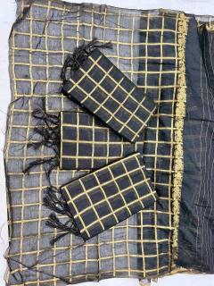 Triveni 6053 golden zari Wholesale saree market in India