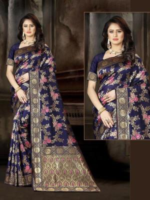 Triveni FF-30 banarasi silk Traditional Indian sarees wholesale