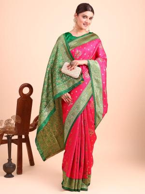 Triveni OT-01 banararsi silk  Affordable wholesale sarees in Mumbai