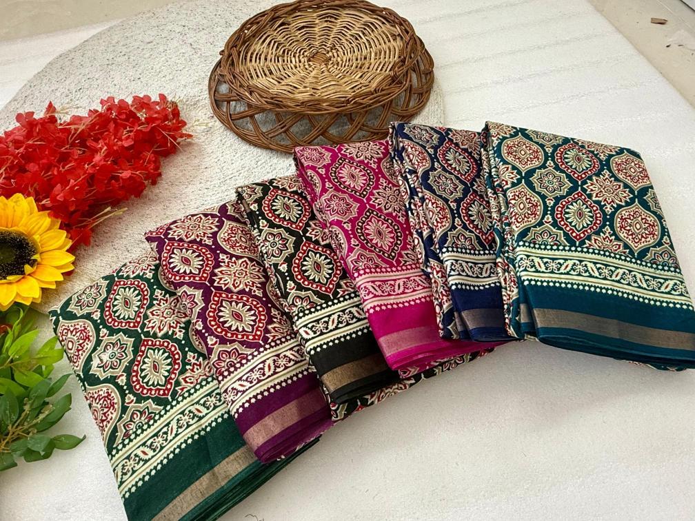 Tulsi leriya with patola nd Saree wholesale market in Mumbai