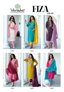 Vaniska fiza vol 5 Ladies kurti distributors in Surat
