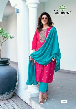Vaniska fiza vol 5 Ladies kurti distributors in Surat