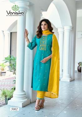 Vaniska fiza vol 5 Ladies kurti distributors in Surat