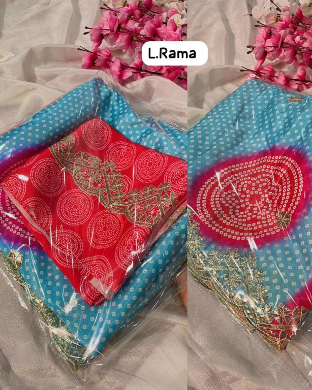 Vinayak bandej print Designer wholesale sarees in Mumbai