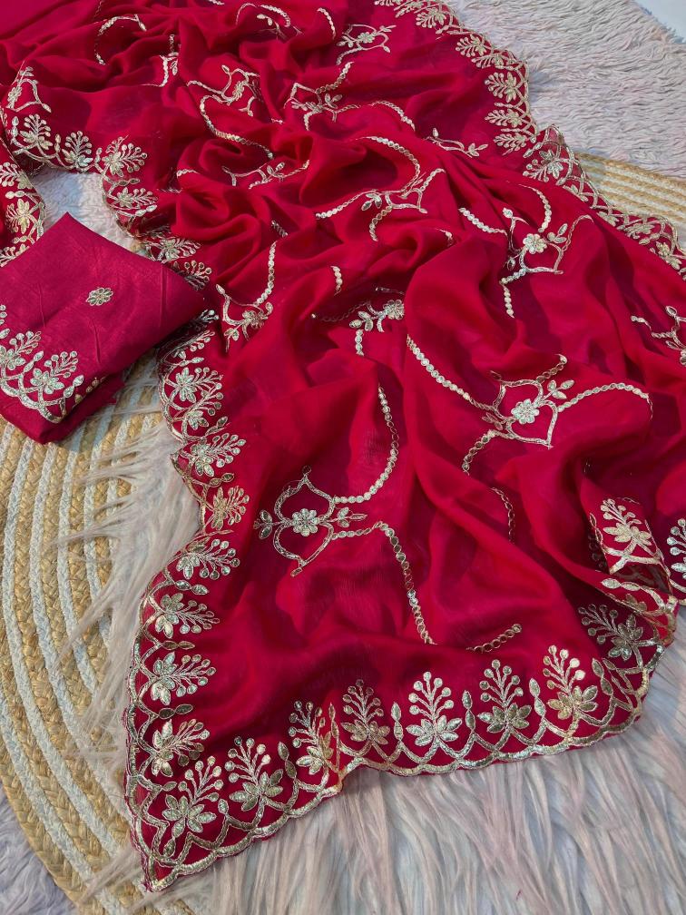 Vinayak foilgota Wholesale saree suppliers