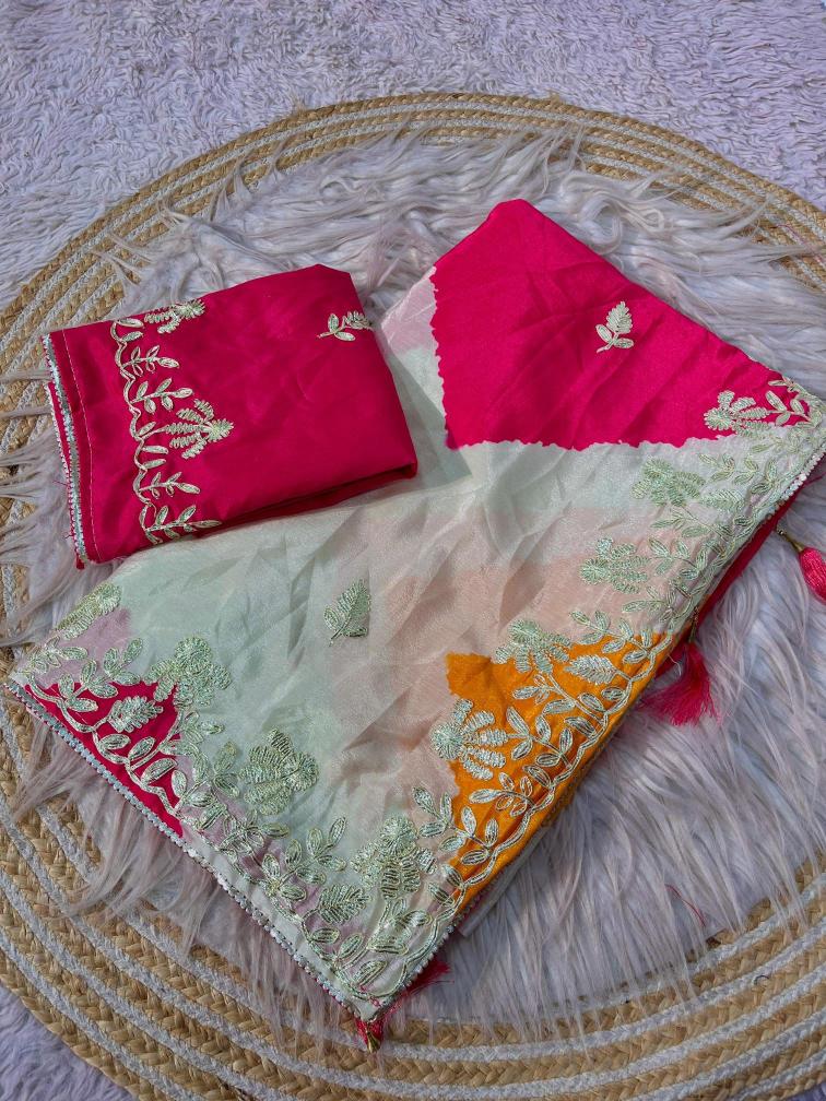 Vinayak party wear Saree manufacturers