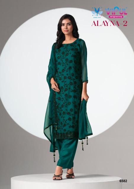 Vipul alayna 2 Bulk dress materials suppliers