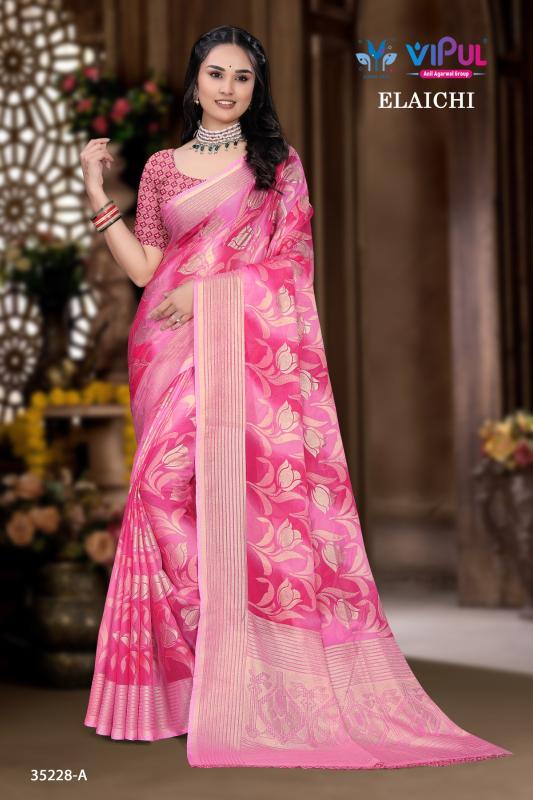 Vipul Elaichi 35228 A To D Bangalore wholesale saree market