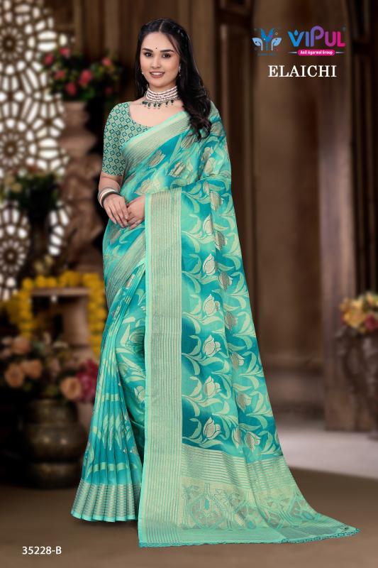 Vipul Elaichi 35228 A To D Bangalore wholesale saree market