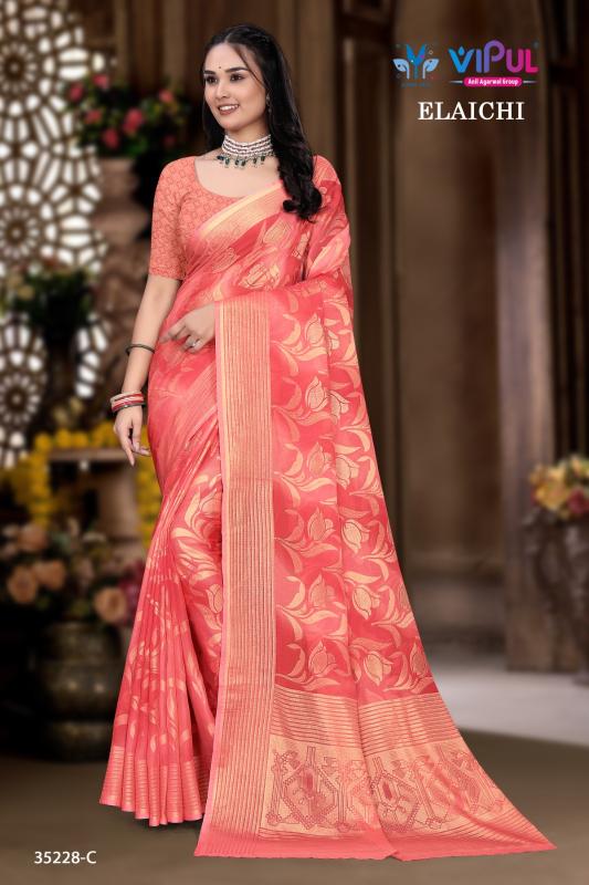 Vipul Elaichi 35228 A To D Bangalore wholesale saree market