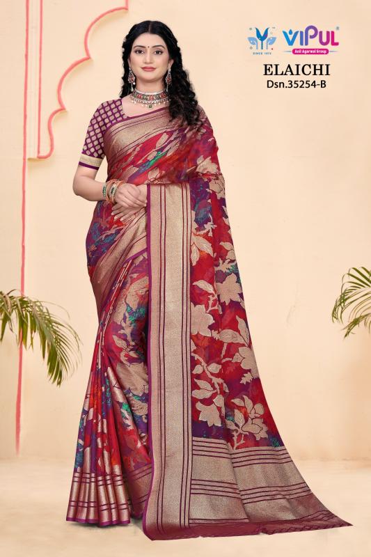 Vipul Elaichi 35254 A To D Bulk Saree dealers in Mumbai