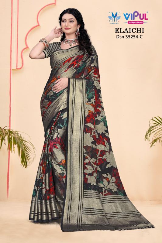 Vipul Elaichi 35254 A To D Bulk Saree dealers in Mumbai