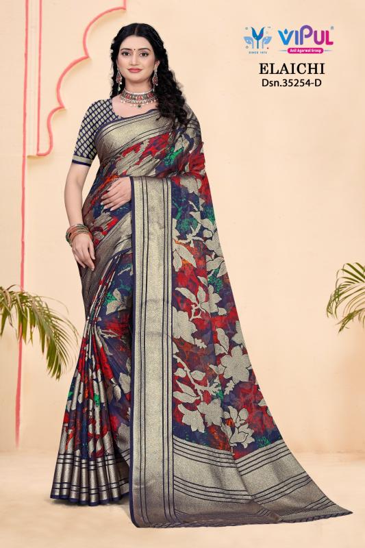 Vipul Elaichi 35254 A To D Bulk Saree dealers in Mumbai