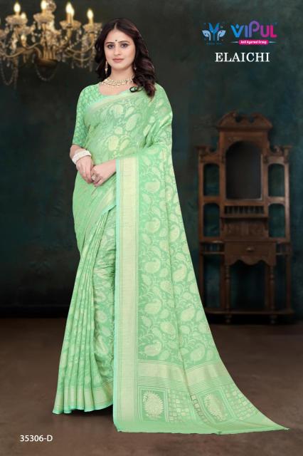 Vipul elaichi d.no 35306 Surat Saree online shopping