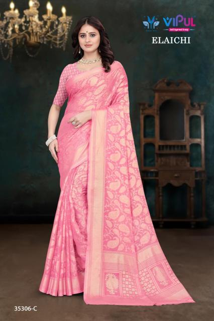 Vipul elaichi d.no 35306 Surat Saree online shopping