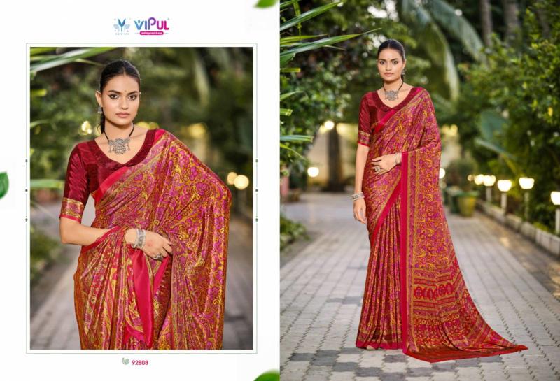 Vipul Heritage Silk Vol 13 Saree wholesale in Hyderabad