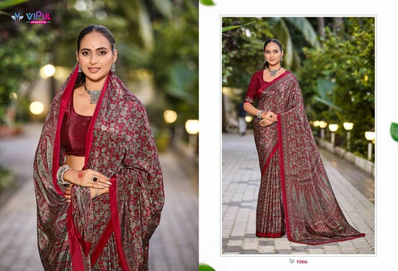 Vipul Heritage Silk Vol 13 Saree wholesale in Hyderabad