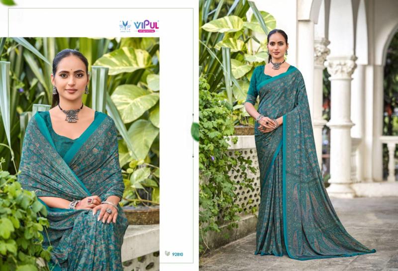 Vipul Heritage Silk Vol 13 Saree wholesale in Hyderabad