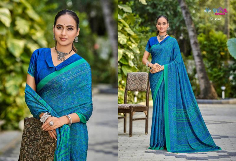 Vipul Heritage Silk Vol 13 Saree wholesale in Hyderabad