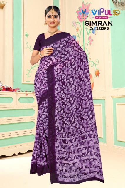 Vipul simran d.no 35239 Wholesale saree market in South Mumbai