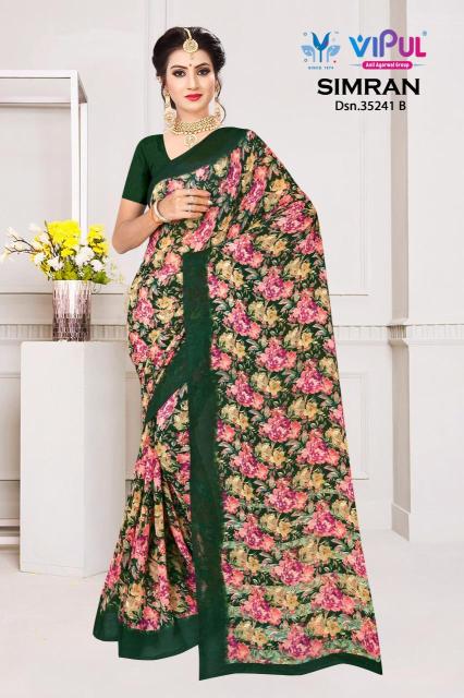 Vipul simran d.no 35241 Saree manufacturers in Mumbai