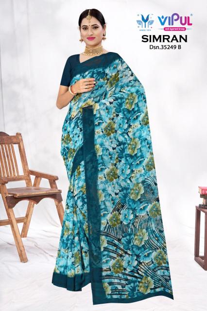 Vipul simran d.no 35249 Saree wholesalers in Mumbai