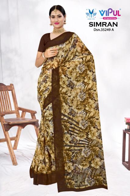 Vipul simran d.no 35249 Saree wholesalers in Mumbai