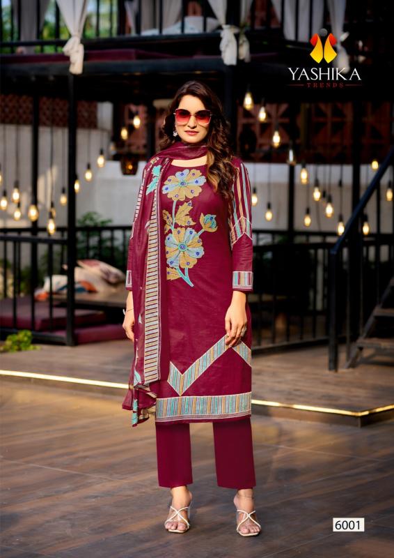 Yashika Dua 6 Mumbai dress material wholesale warehouse