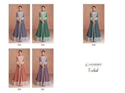 Aashirwad orchid Gown Wholesale Kurtis in Mumbai