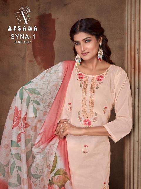 Afsana sayna vol-1 Fancy salwar kameez manufacturers in Hyderabad