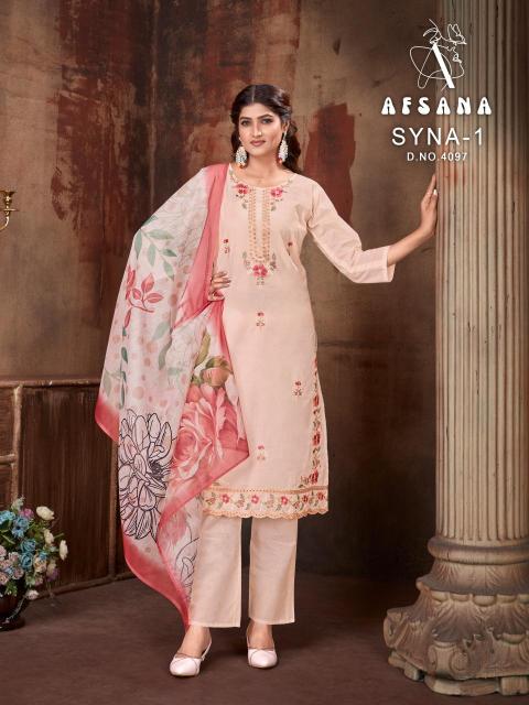 Afsana sayna vol-1 Fancy salwar kameez manufacturers in Hyderabad