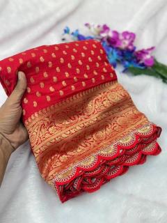 Akshara crepe khadi silk Surat wholesale saree manufacturers